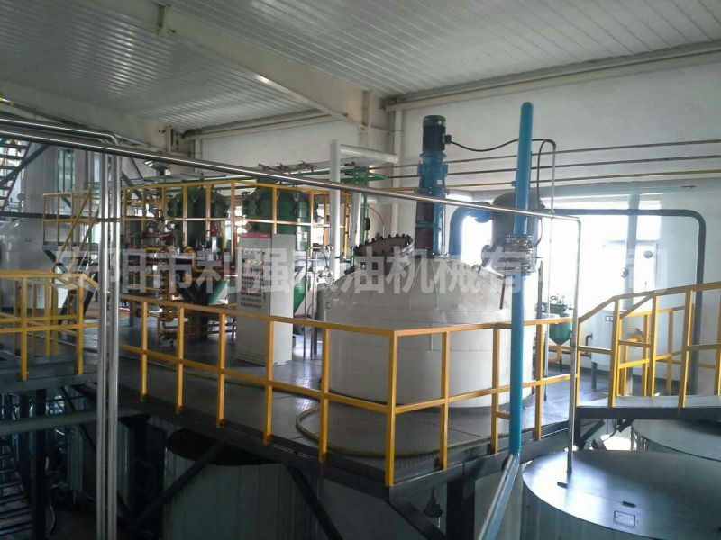 動(dòng)物植物油物理精煉成套設(shè)備